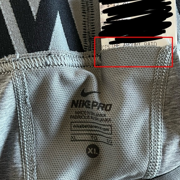 Nike Pro Men’s Dri Fit Compression Leggings - Picture 3 of 3